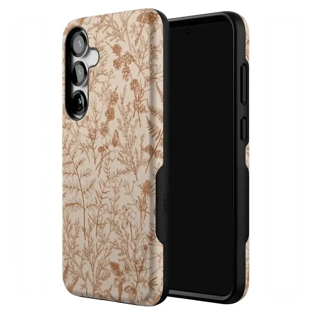 Beige Garden | Neutral Floral Case iPhone Case get.casely