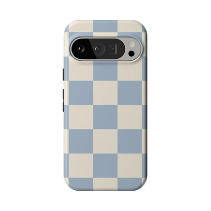 Fit Check | Light Blue Checkerboard Case - Google Pixel 9 Pro