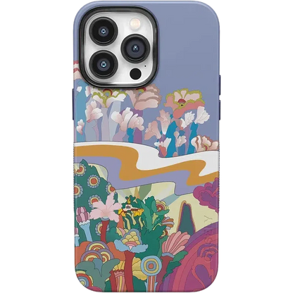 Beneath the Waves | The Beatles Yellow Submarine Case iPhone Case get.casely Bold + MagSafe® iPhone 14 Pro Max
