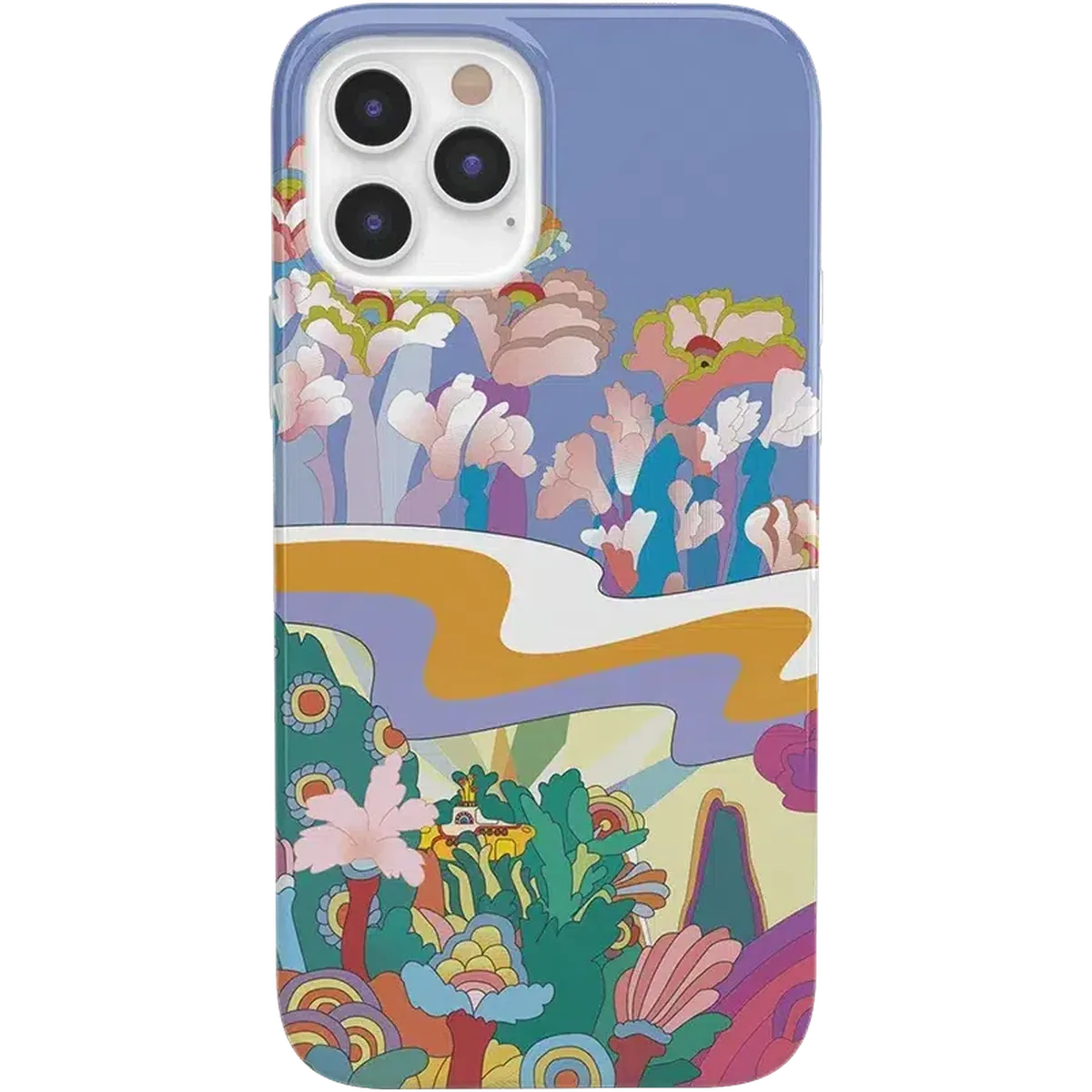 Beneath the Waves | The Beatles Yellow Submarine Case iPhone Case get.casely Classic iPhone 12 Pro Max