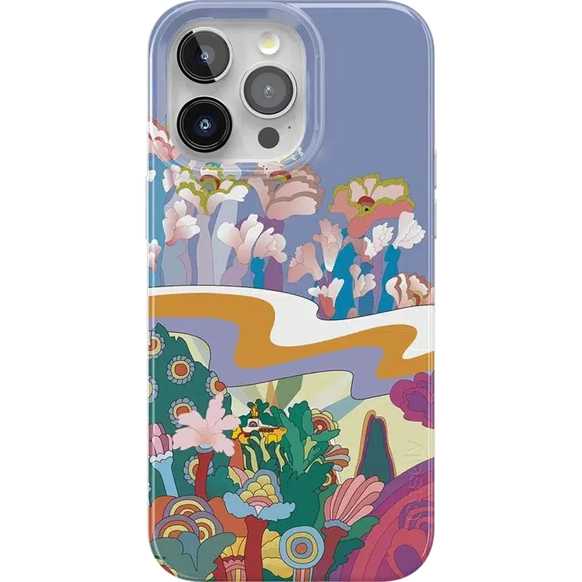 Beneath the Waves | The Beatles Yellow Submarine Case iPhone Case get.casely Classic + MagSafe® iPhone 15 Pro Max