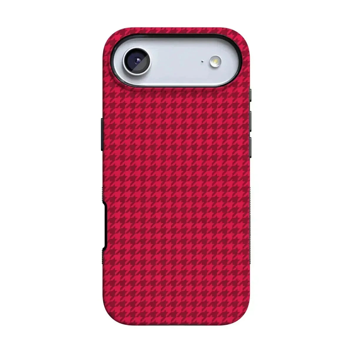 Best Dressed | Red Houndstooth Case iPhone Case get.casely Bold Flex + MagSafe® iPhone 17 Air