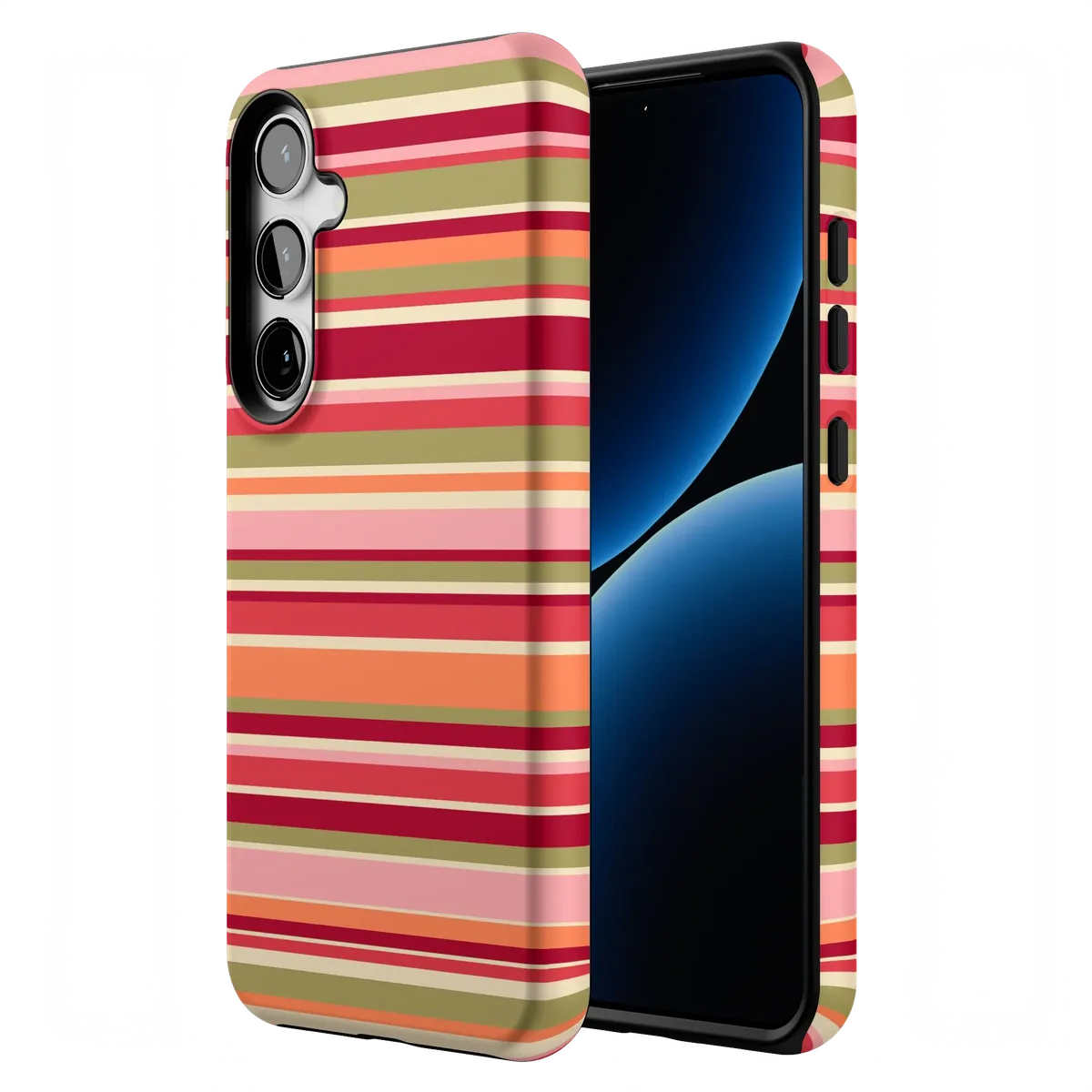 Citrus Stripes | Poolside Print Case