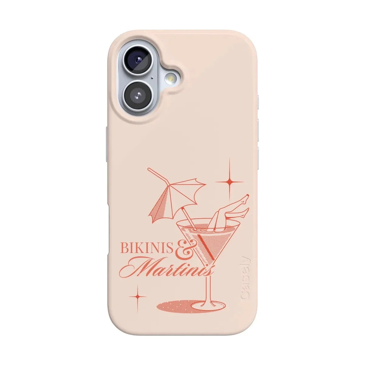 Bikinis & Martinis | Bach Weekend Case Phone Case Casetry Classic + MagSafe® iPhone 17