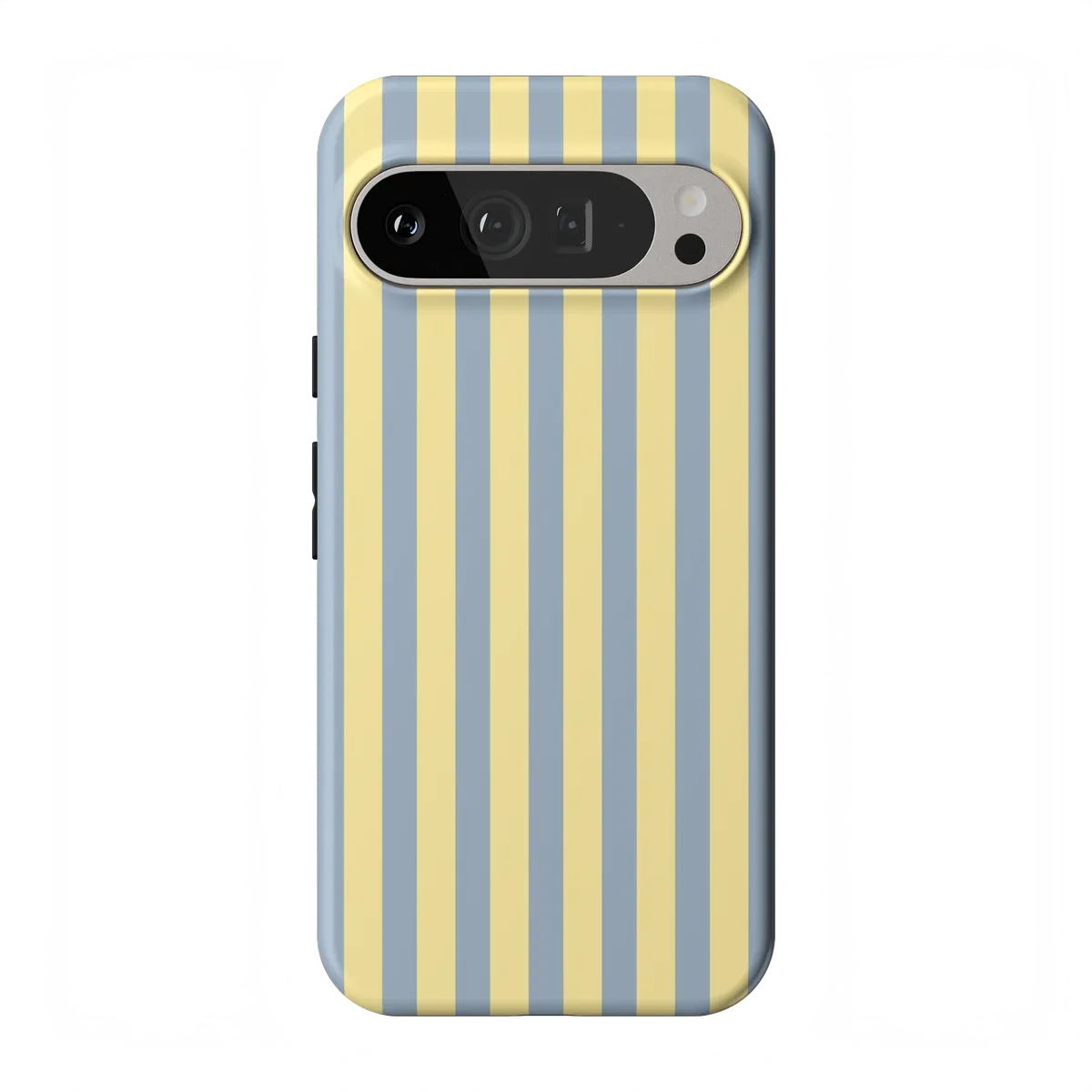 Coastline Stripes | Blue & Yellow Case - Google Pixel 9 Pro XL