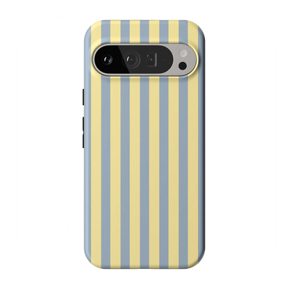 Coastline Stripes | Blue & Yellow Case - Google Pixel 9 Pro XL