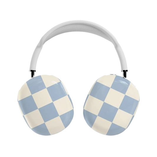 Fit Check | Light Blue Checkerboard AirPods Max Case
