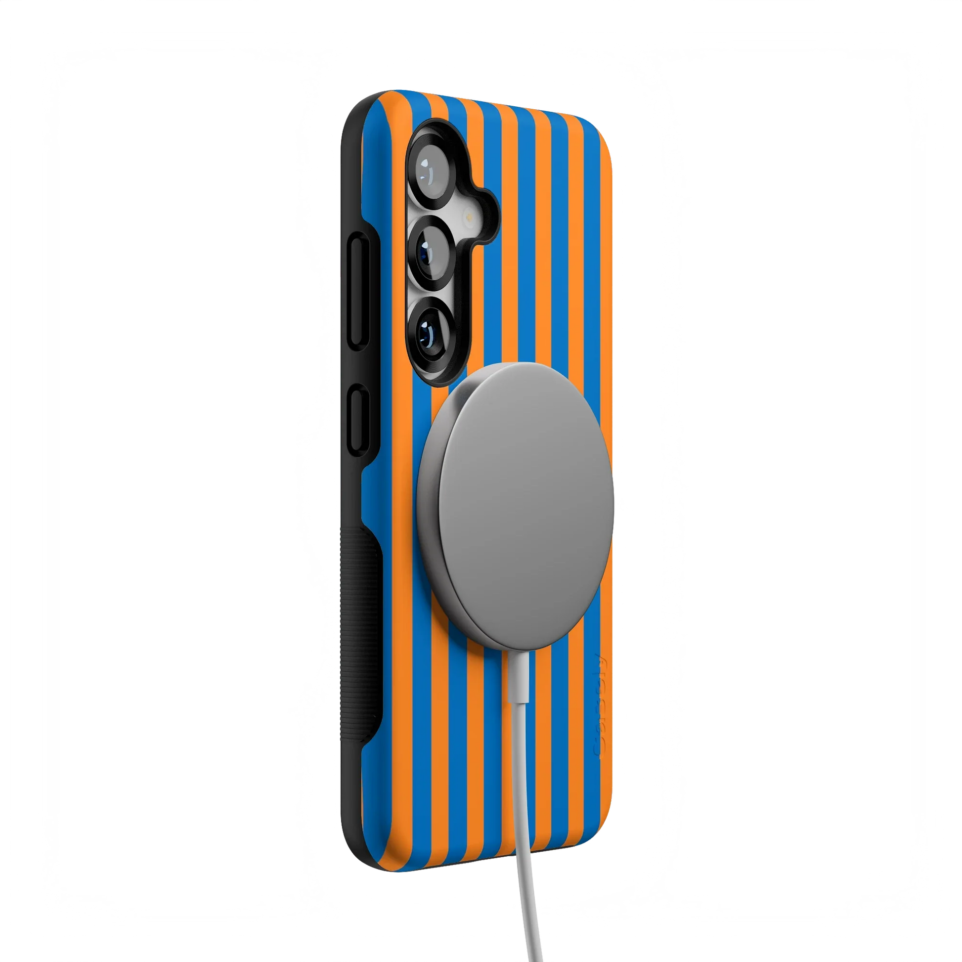 Go New York | Blue & Orange Stripes Case