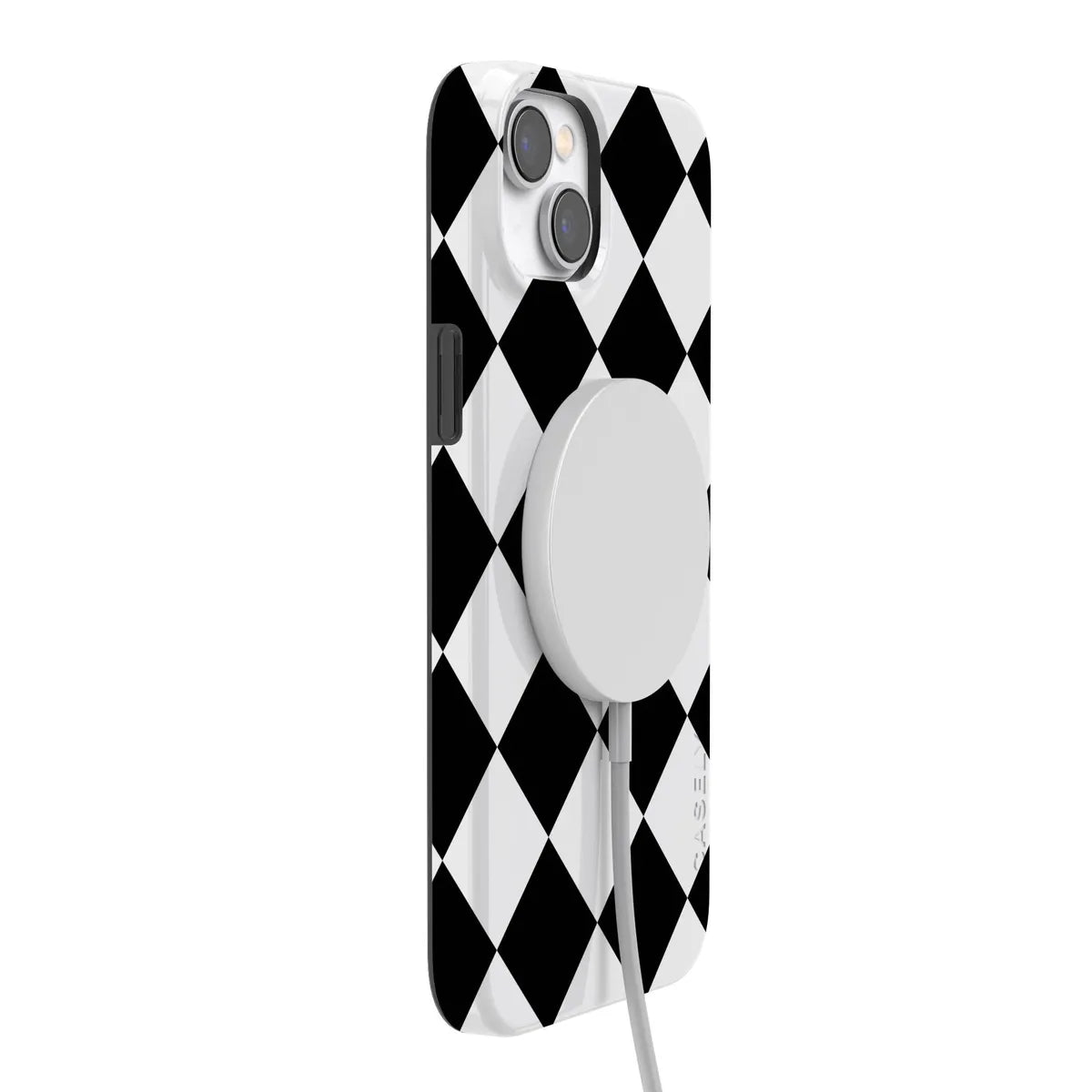 Black Checkerboard | High Contrast Design Case Phone Case Casetry