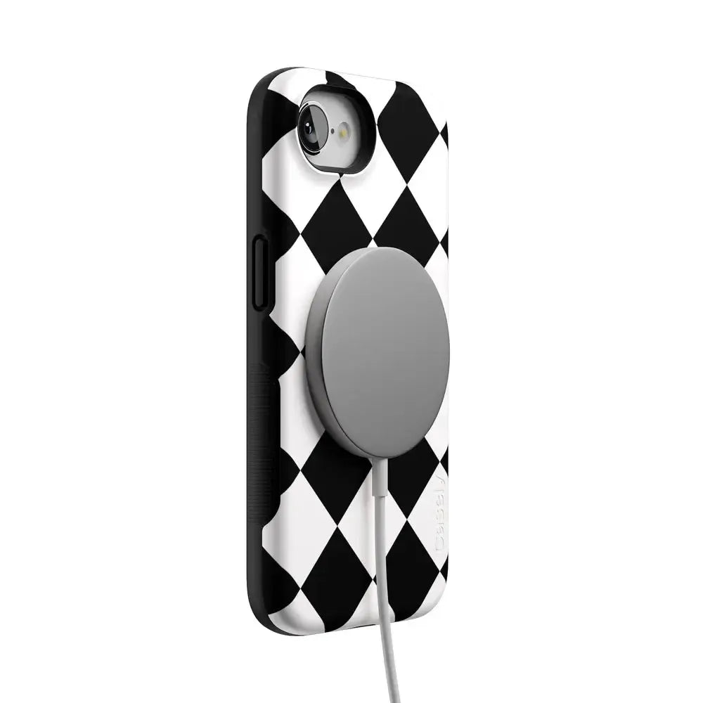 Black Checkerboard | High Contrast Design Case Phone Case Casetry