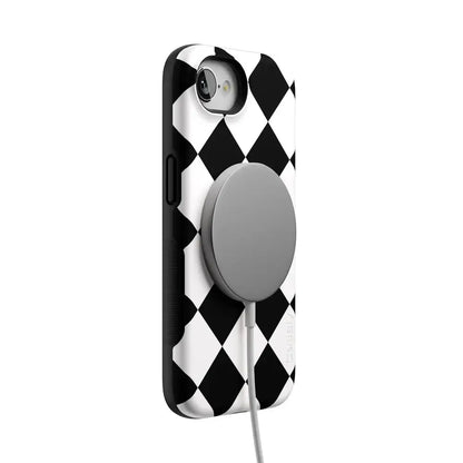 Black Checkerboard | High Contrast Design Case Phone Case Casetry