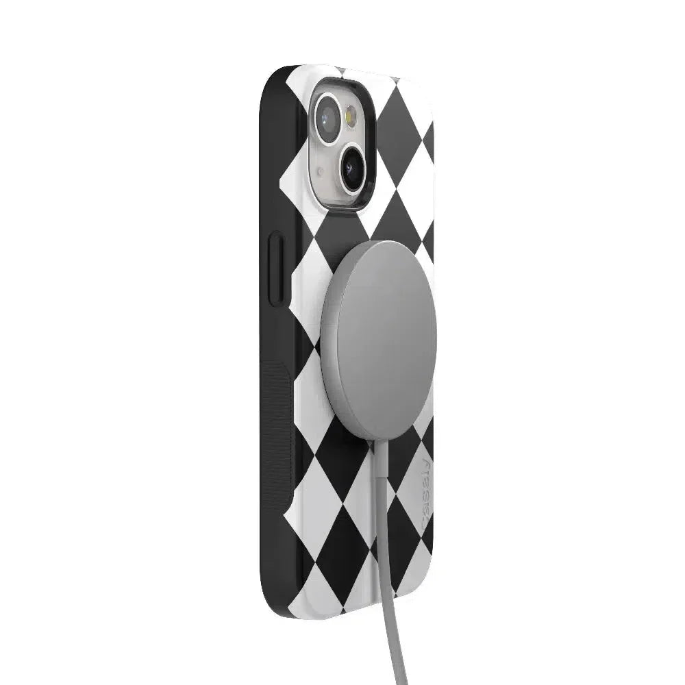 Black Checkerboard | High Contrast Design Case Phone Case Casetry