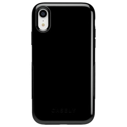 Black on Black | Ultra-Protective Bold Case iPhone Case get.casely Bold iPhone XR