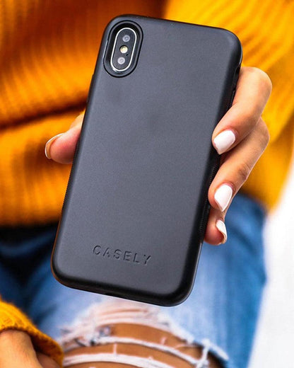 Black on Black | Ultra-Protective Bold Case iPhone Case get.casely