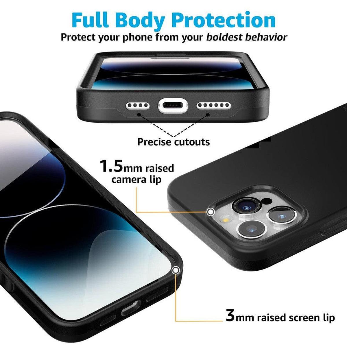 Black on Black | Ultra-Protective Bold Case iPhone Case get.casely