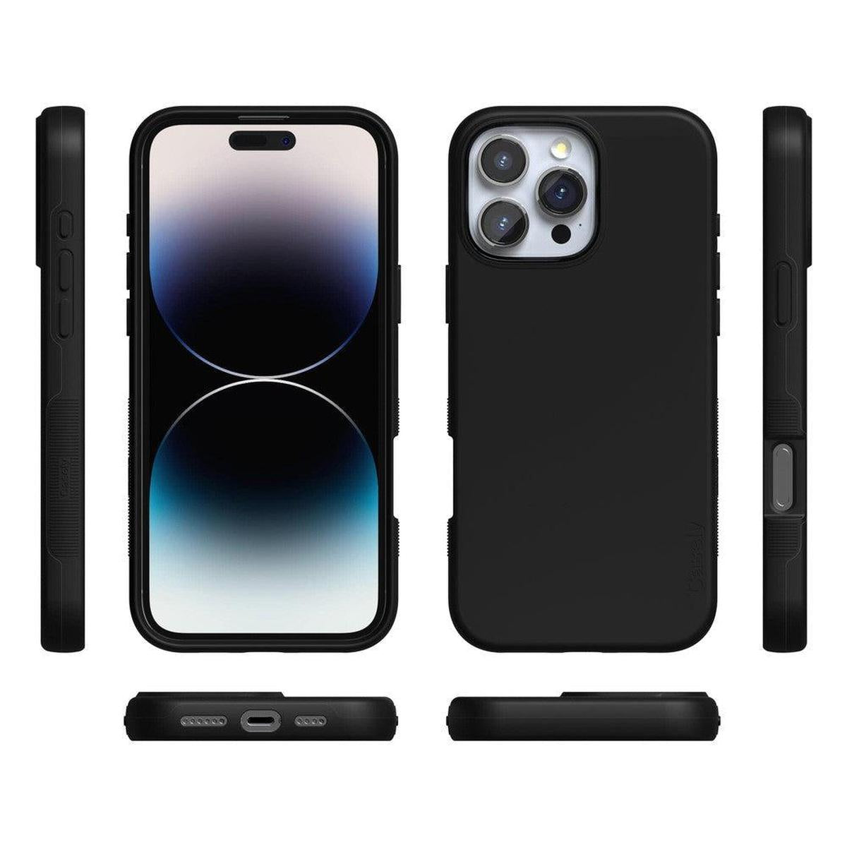 Black on Black | Ultra-Protective Bold Case iPhone Case get.casely