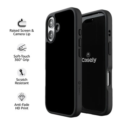 Black Onyx | The Boyfriend Collection iPhone Case get.casely