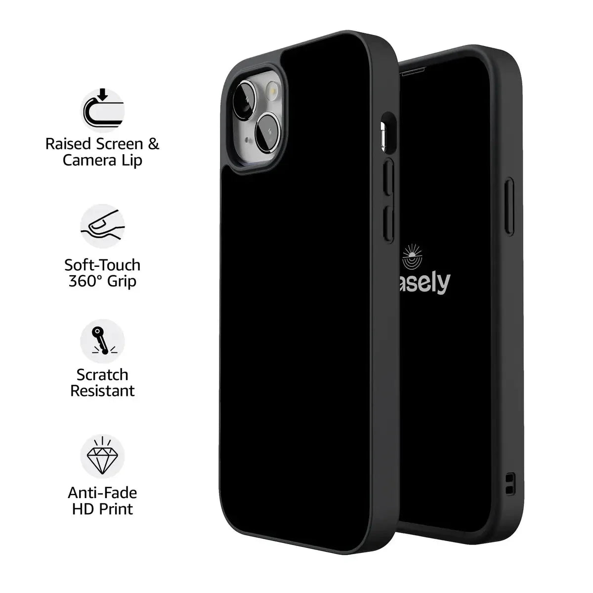Black Onyx | The Boyfriend Collection iPhone Case get.casely