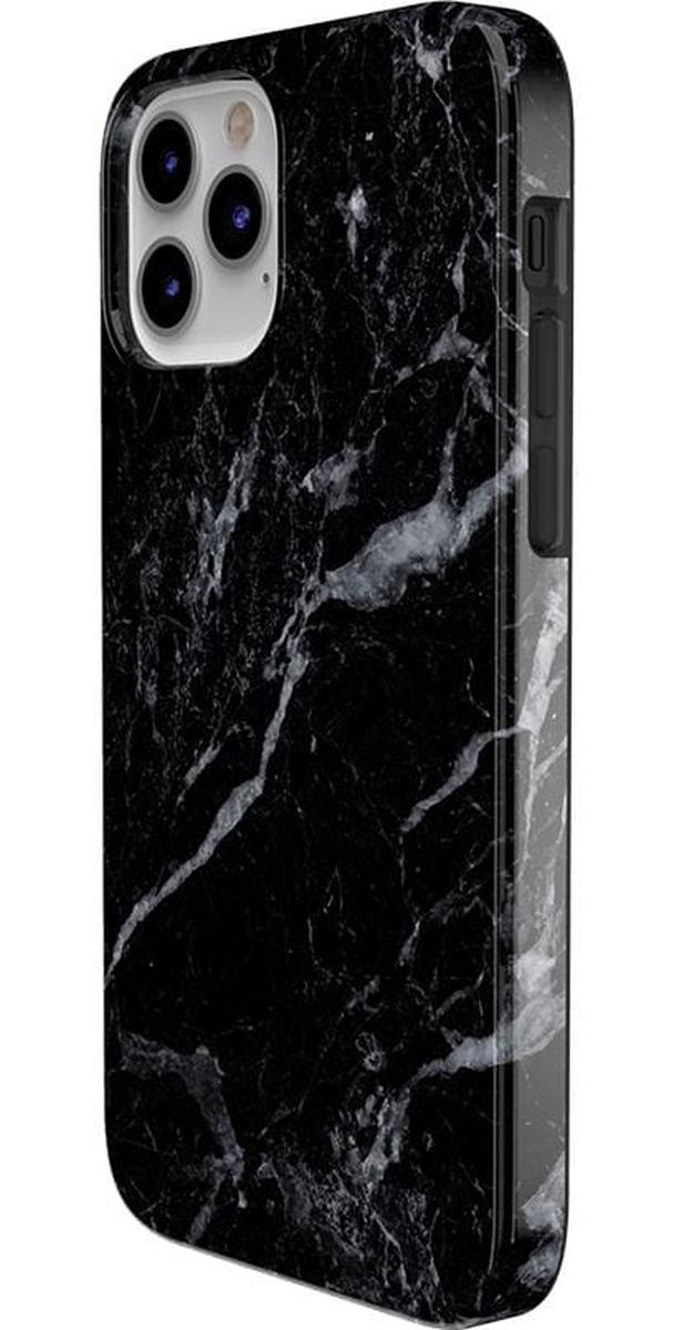 Black Pearl | Classic Black Marble Case iPhone Case get.casely