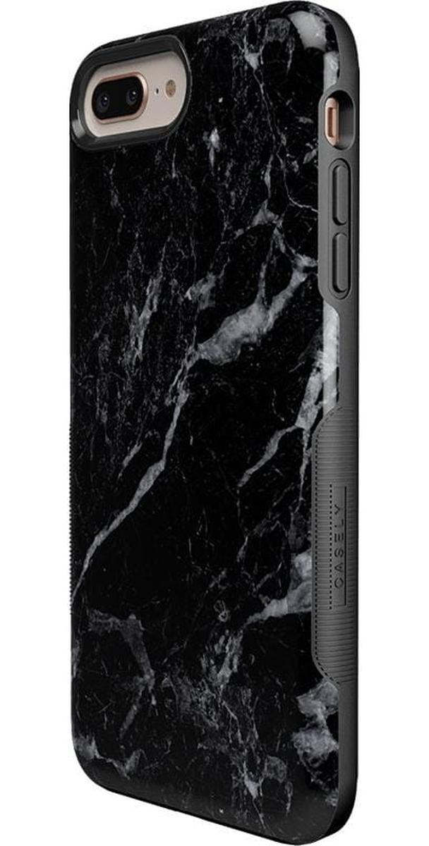 Black Pearl | Classic Black Marble Case iPhone Case get.casely