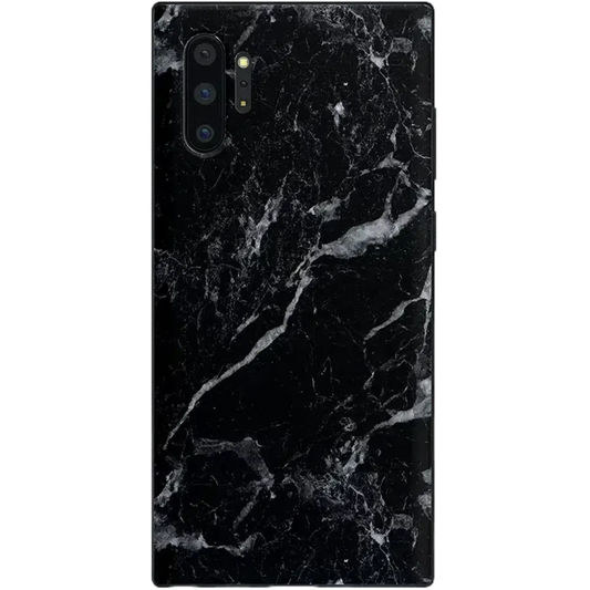 Black Pearl | Classic Black Marble Samsung Case Samsung Case get.casely Classic Galaxy Note 10 Plus