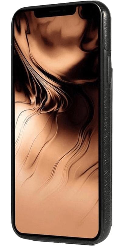 Black Vegan Leather | Wallet Case iPhone Case get.casely
