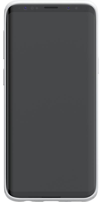 Blue and Gold Clear Floral Samsung Case Samsung Case get.casely