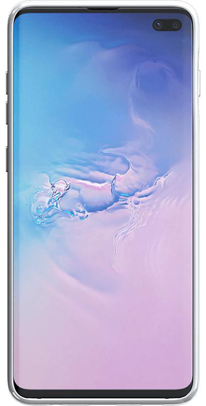 Blue and Gold Clear Floral Samsung Case Samsung Case get.casely