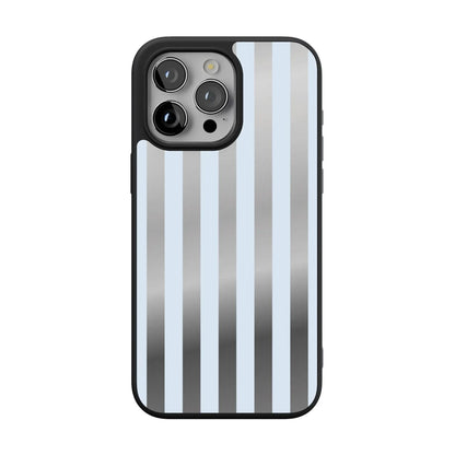 Blue Stripes | Sunday Best Case Phone Case get.casely Align Reflect + MagSafe® iPhone 15 Pro Max
