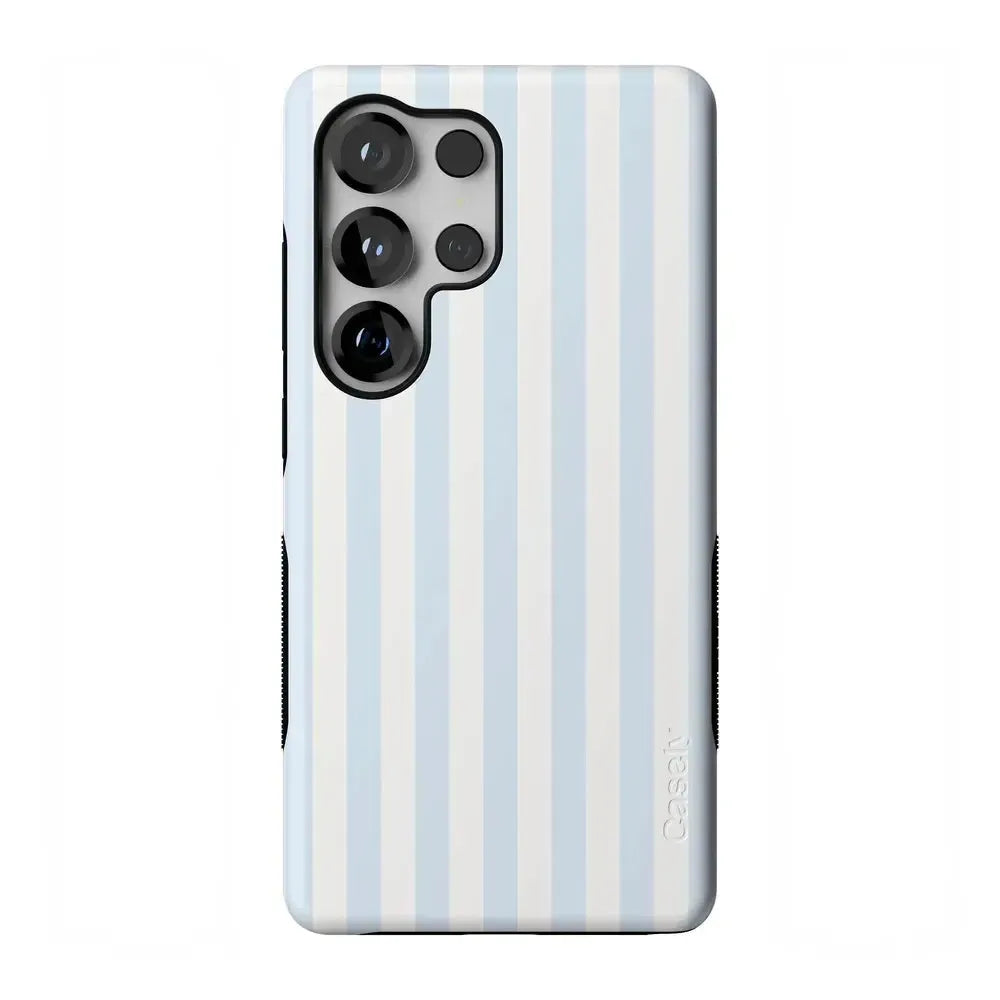 Blue Stripes | Sunday Best Case Phone Case get.casely Bold Flex + MagSafe® Galaxy S25 Ultra
