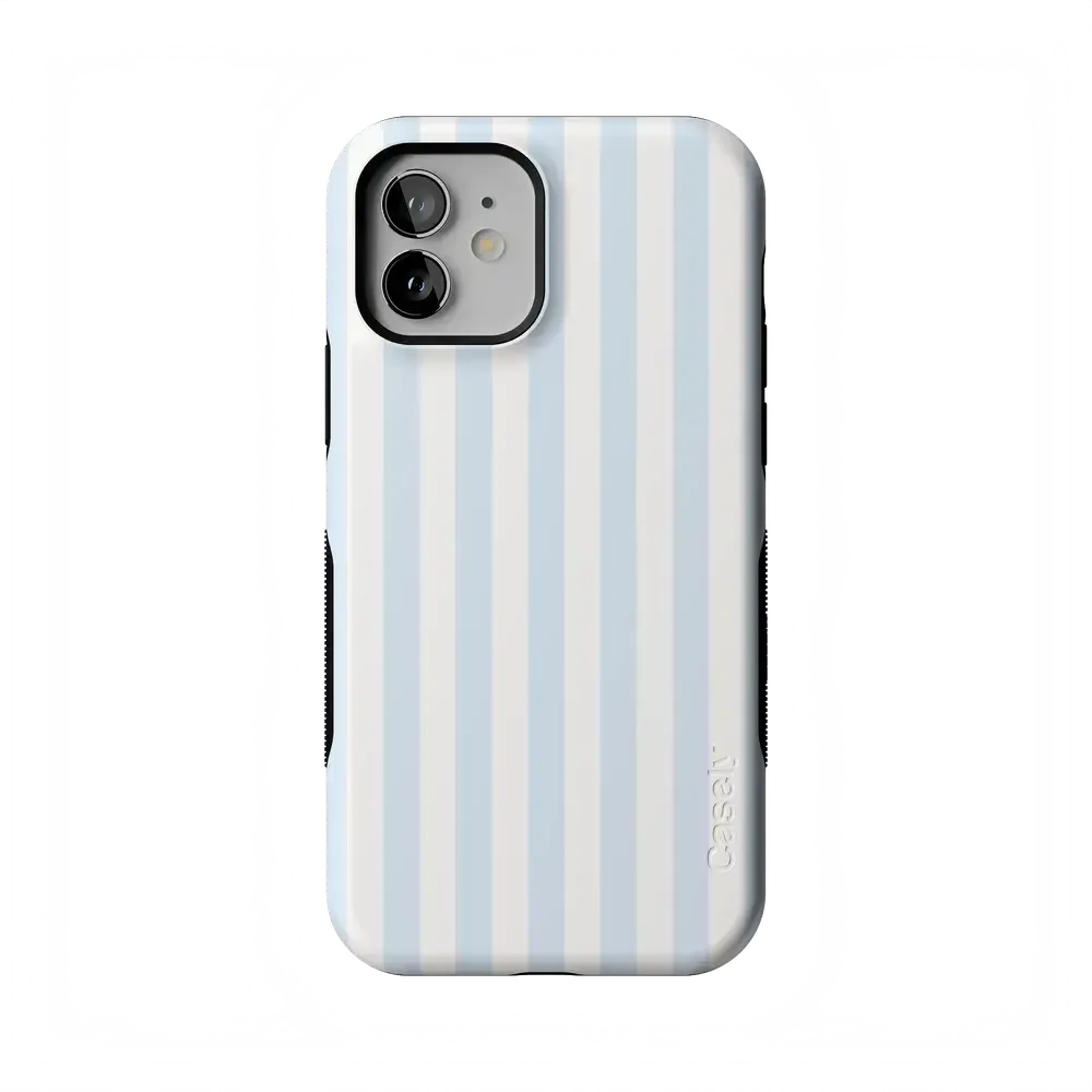 Blue Stripes | Sunday Best Case Phone Case get.casely Bold Flex + MagSafe® iPhone 12