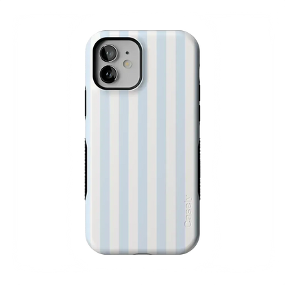 Blue Stripes | Sunday Best Case Phone Case get.casely Bold Flex + MagSafe® iPhone 12
