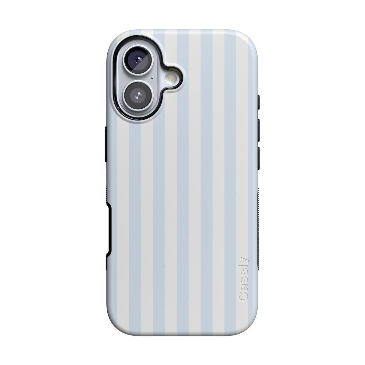 Blue Stripes | Sunday Best Case Phone Case get.casely Bold + MagSafe® iPhone 17