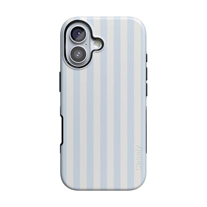 Blue Stripes | Sunday Best Case Phone Case get.casely Bold + MagSafe® iPhone 17
