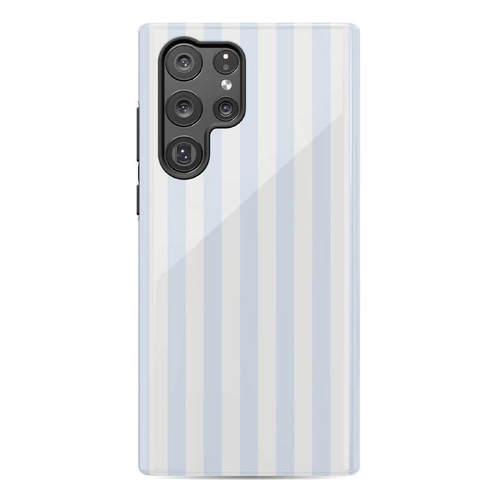 Blue Stripes | Sunday Best Case Phone Case get.casely Essential Galaxy S22 Ultra
