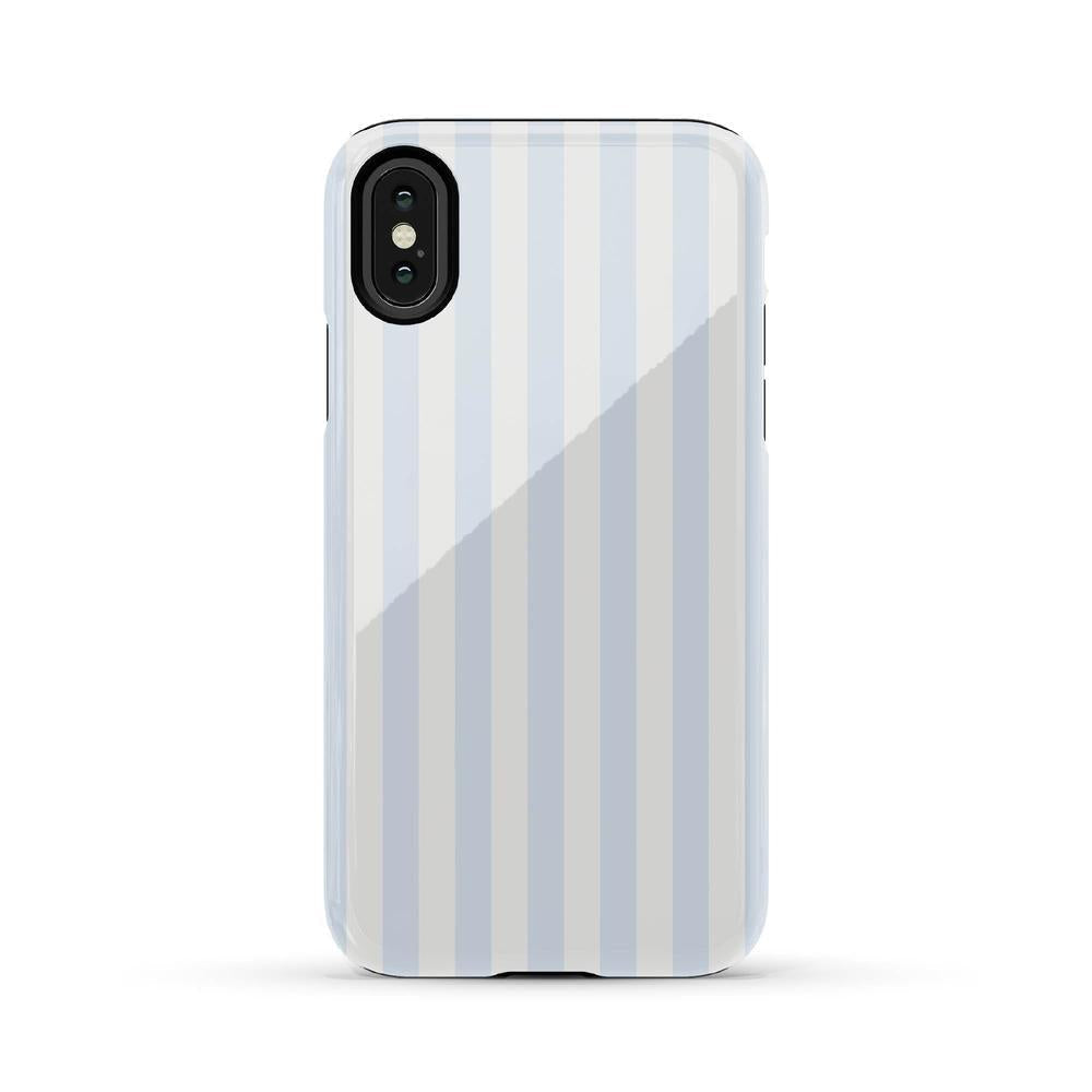 Blue Stripes | Sunday Best Case Phone Case get.casely Essential iPhone X / XS