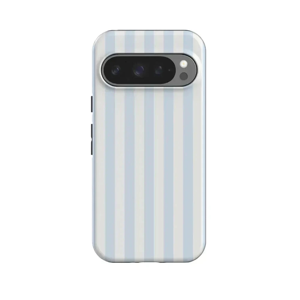 Blue Stripes | Sunday Best Case Phone Case get.casely Essential + MagSafe® Google Pixel 10 Pro