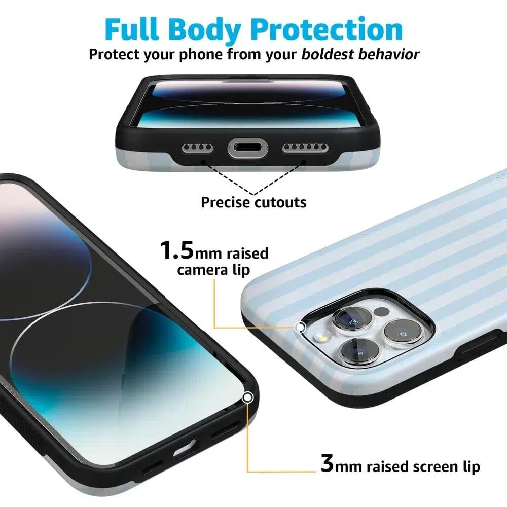 Blue Stripes | Sunday Best Case Phone Case get.casely
