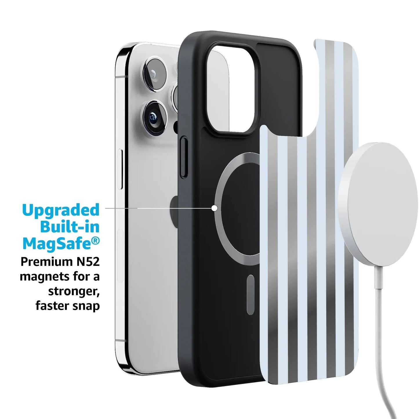 Blue Stripes | Sunday Best Case Phone Case get.casely
