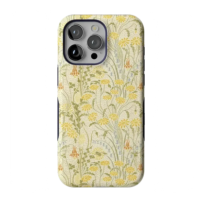 Boho Blooms | Golden Floral Case iPhone Case get.casely Bold + MagSafe® iPhone 14 Pro Max
