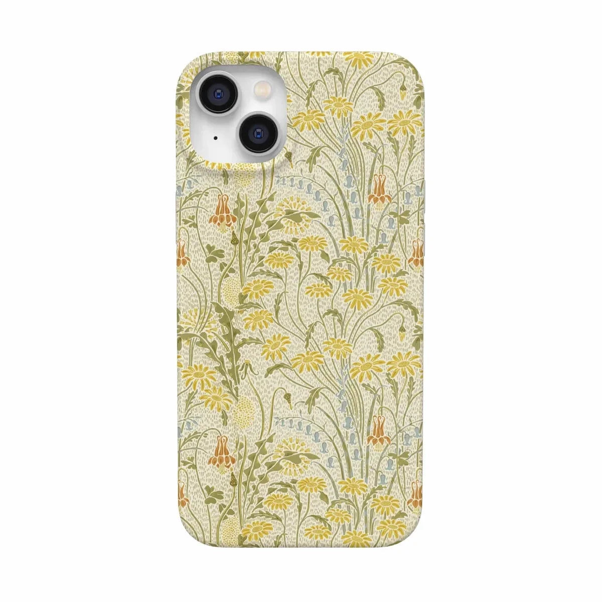 Boho Blooms | Golden Floral Case iPhone Case get.casely Classic + MagSafe® iPhone 14 Plus