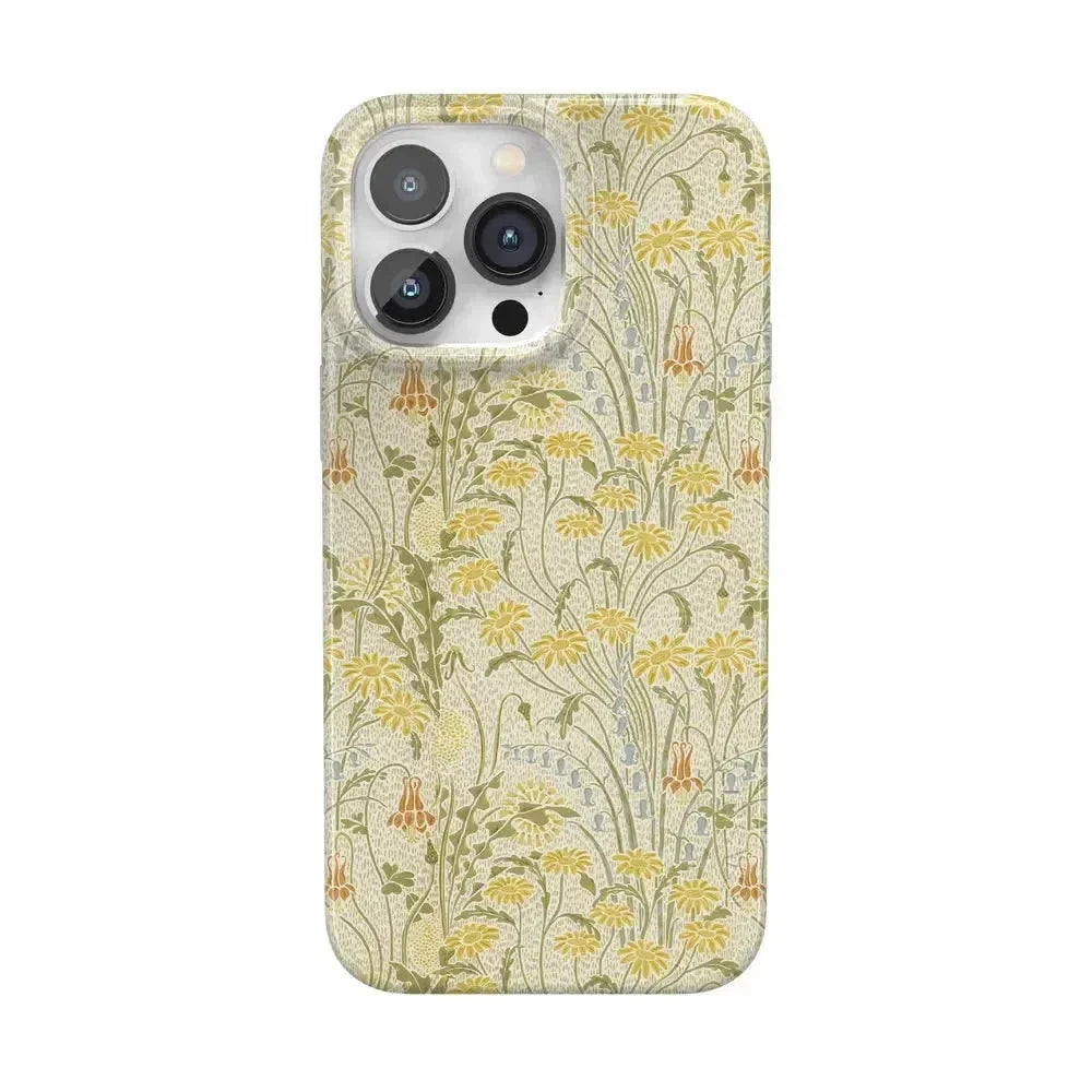 Boho Blooms | Golden Floral Case iPhone Case get.casely Classic + MagSafe® iPhone 14 Pro Max