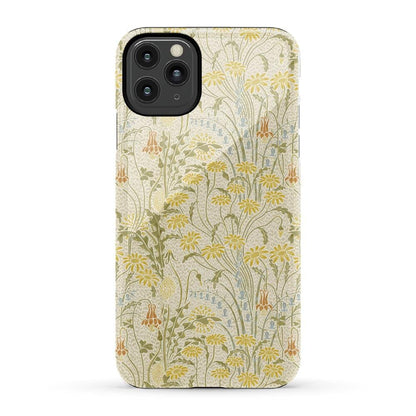 Boho Blooms | Golden Floral Case iPhone Case get.casely Essential iPhone 11 Pro Max