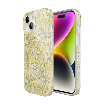 Boho Blooms | Golden Floral Case iPhone Case get.casely
