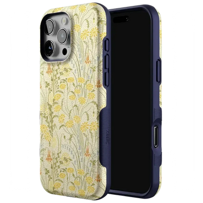 Boho Blooms | Golden Floral Case iPhone Case get.casely
