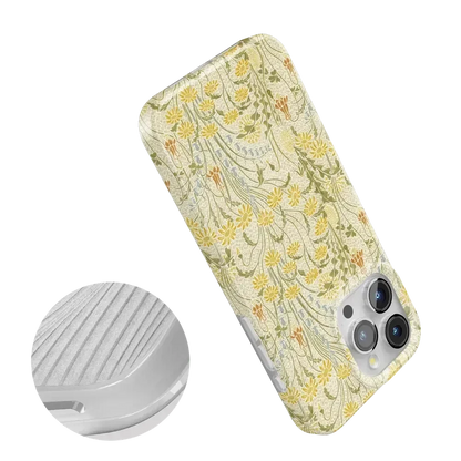 Boho Blooms | Golden Floral Case iPhone Case get.casely