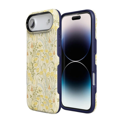 Boho Blooms | Golden Floral Case iPhone Case get.casely