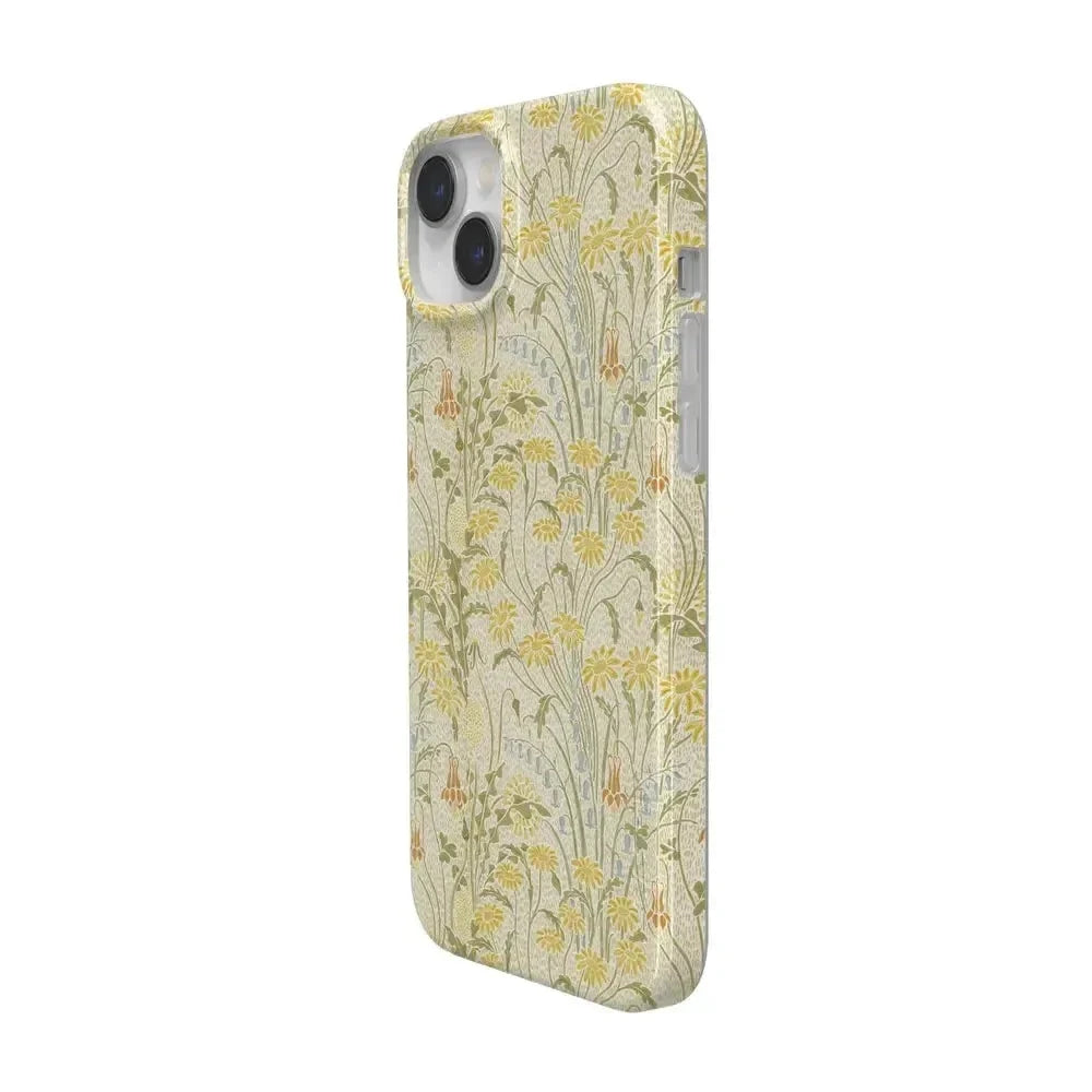 Boho Blooms | Golden Floral Case iPhone Case get.casely