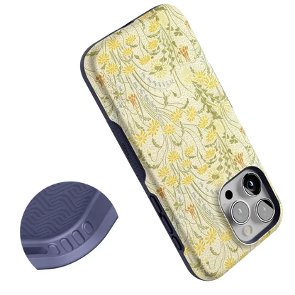 Boho Blooms | Golden Floral Case iPhone Case get.casely
