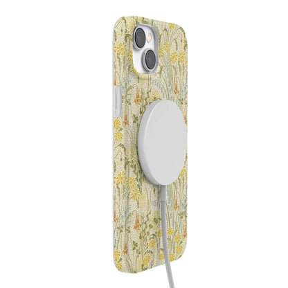 Boho Blooms | Golden Floral Case iPhone Case get.casely